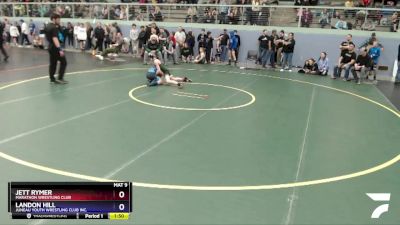 87 lbs Round 2 - Jett Rymer, Marathon Wrestling Club vs Landon Hill, Juneau Youth Wrestling Club Inc.