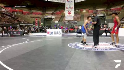 All Cadet Boys Freestyle Lower - 132 lbs Champ. Round 2 - Vincent Peyron Jr., Tulare Titans Wrestling Club vs Ali Al Talqani, Valhalla High School Wrestling