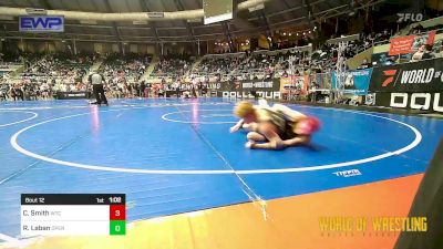 130 lbs Round Of 32 - Cragen Smith, WTC vs Rayce Laban, Open Mats