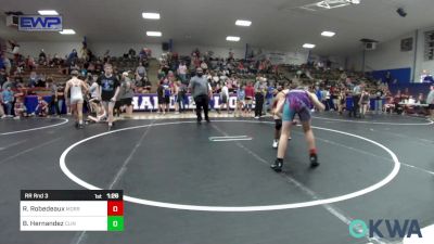 112 lbs Rr Rnd 3 - Riggs Robedeaux, Morrison Takedown Club vs Bentlee Hernandez, Clinton Youth Wrestling