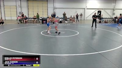 97 lbs Round 3 (8 Team) - Emillio Peterson, Idaho vs Jack Hudson, Delaware