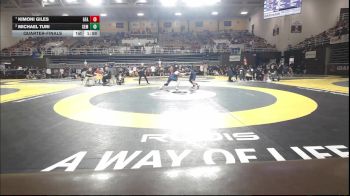 150 lbs Quarterfinal - Kimoni Giles, Greens Farms Academy vs Michael Turi, Wyoming Seminary