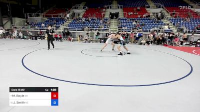 190 lbs Cons 16 #2 - Michael Boyle, OH vs Jt Smith, NE