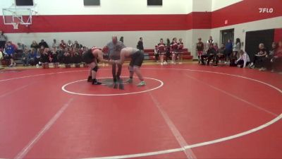 285 lbs Quarterfinal - Emmett Elling, Hampton-Dumont-CAL vs JT Kelso, Clarion-Goldfield-Dows