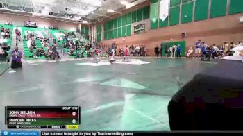 62 lbs Round 1 - John Nelson, Moapa Valley Wrestling vs Rhyden Hicks, Pride Wrestling