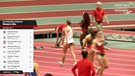 Women's 60m Unseeded, Prelims 7