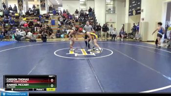 147 lbs Semifinal - Carson Thomas, Elmore County School vs Gabriel Mccary, Tallassee