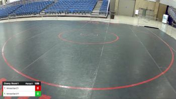 Champ. Round 1 - Test21 Wrestler21 vs Test27 Wrestler27