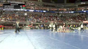 3A-113 lbs Cons. Semi - Jack Wallukait, Dowling Catholic vs Dylan Munson, Prairie, Cedar Rapids