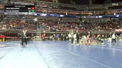 3A-113 lbs Cons. Semi - Jack Wallukait, Dowling Catholic vs Dylan Munson, Prairie, Cedar Rapids