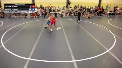 120 lbs Quarters - Caleb Noble, IL vs Kaston Clarke, MN