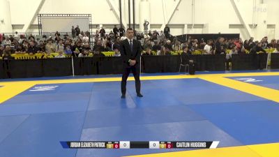 Caitlin Huggins vs Jordan Elizabeth Patrick 2024 World IBJJF Jiu-Jitsu No-Gi Championship