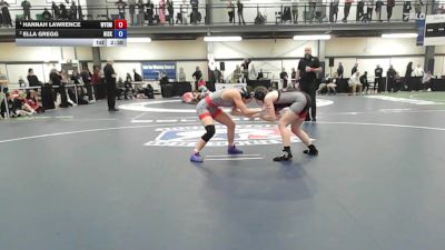 145 lbs Final - Hannah Lawrence, Wyoming Sem vs Ella Gregg, Niskayuna-schenectady