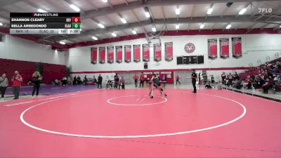 145 lbs Placement (4 Team) - Shannon Cleary, Skyline College vs Bella Arredondo, East Los Angles College