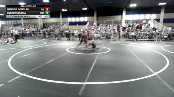 102 lbs Consi Of 16 #2 - Mendell Douglas, Valiant College Prep vs Andrew Garcia, Rough House