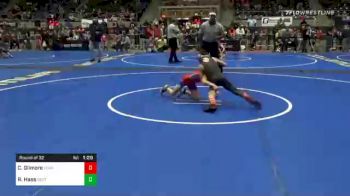 80 lbs Prelims - Caddo Gilmore, Ouachita WC vs Russ Hass, Best Trained