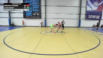 195 lbs Rr Rnd 2 - Donovan Cavender, Ragin Raisins Niagara HS vs Jaxon Wright, Patton Trained Blue