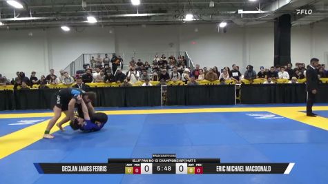 Eric Michael MacDonald vs Declan James Ferris 2026 Pan IBJJF Jiu-Jitsu No-Gi Championship