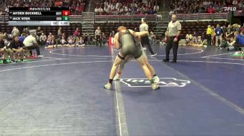 2A-144 lbs Champ. Round 1 - Jayden Bucknell, NH/TV vs Jack Vitek, Grinnell