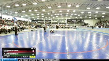 106 lbs 5th Place Match - Cambyses Khani, Yorktown vs Zander Brewer, Kellam