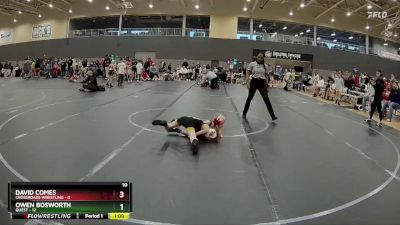 56 lbs Round 1 - Owen Bosworth, Quest vs David Comes, Crossroads Wrestling