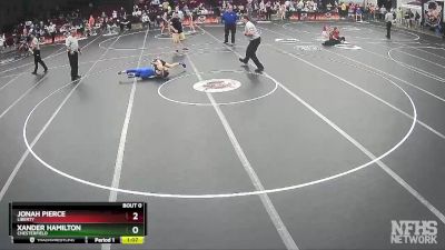 1A/2A 106 Quarterfinal - Jonah Pierce, Liberty vs Xander Hamilton, Chesterfield