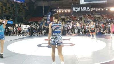 120 lbs Cons. Sub-semis - Kaylyn Harrill, Nebraska vs Angelina Gochis, Illinois