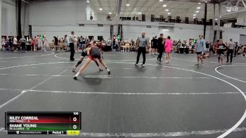 106 lbs Placement (4 Team) - Riley Correal, Iron Horse 1 vs Shane Young, PA Alliance