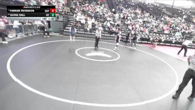 5A 105 lbs Cons. Round 2 - Olivia Hall, Skyline vs Parker Peterson, Cedar Valley
