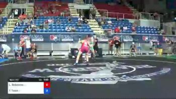 126 lbs Round Of 128 - Landon Robideau, Minnesota vs Tyger Taam, Hawaii