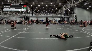 52 lbs Round 4 (8 Team) - Nico Zitto, The Outsiders Squeeze vs Jameson Trausch, Broad Axe Green