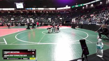 110 lbs Semifinal - Kendleigh Dowalter Bowyer, OLO1 vs Triniti Bechstein, FFWA