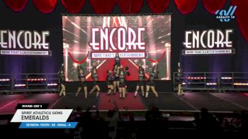 Spirit Athletics Gems - Emeralds [2024 L1 Youth - D2 - Small - A Day 3] 2024 Encore Grand Nationals