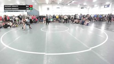 160 lbs Round Robin 2 - Zachary Regotti, Wrecking Crew - HS vs Jackson Swingle, Jacket Wrestling Club - HS