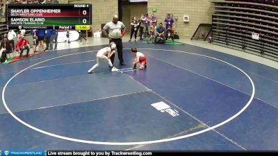 58 lbs Round 4 - Samson Elario, Aniciete Training Club vs Shayler Oppenheimer, Delta Wrestling Club