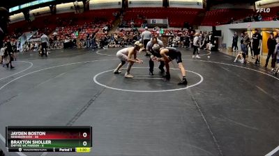 100 lbs Round 2 (8 Team) - Jayden Boston, Neighborhood vs Braxton Sholler, Empyre WC Maroon