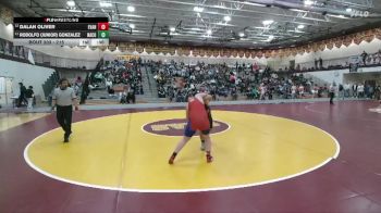 215 lbs Cons. Round 2 - Rodolfo (Junior) Gonzalez, Natrona County vs Dalan Oliver, Evanston