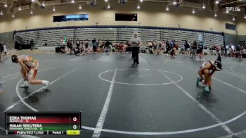 140 lbs Round 7 (8 Team) - Ezra Thomas, Reaper WC vs Isaiah Sekutera, Warhawks Wrestling