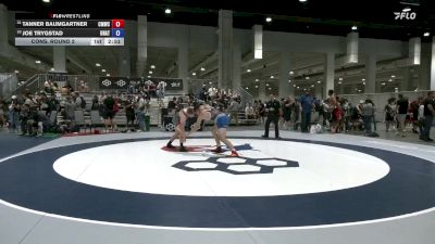 86 lbs Cons. Round 2 - Tanner Baumgartner, Colorado Mesa Wrestling Club vs Joe Trygstad, Unattached