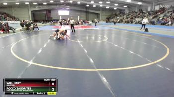 4-150 lbs 3rd Place Match - Will Hart, Hanover vs Rocco Zagorites, Loudoun County High School