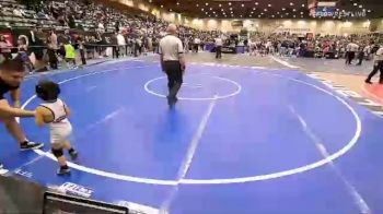 40 lbs Quarterfinal - Owen Mendoza, PACIFIC EDGE WRESTLING vs Dean Sandoe, None