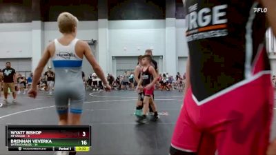 96 lbs Round 9 (10 Team) - Parker Hansen, Untouchables vs Colton Bishop, MF Savage