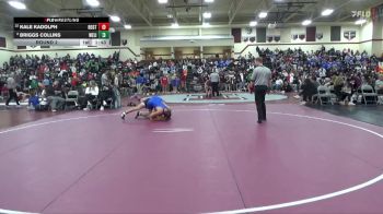 165 lbs Round 2 - Briggs Collins, West Liberty vs Kale Kadolph, Roland-Story