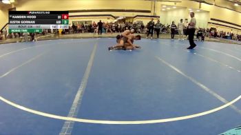 157 lbs Semifinal - Justin Gorman, Albion College vs Kamden Hood, University Of Olivet