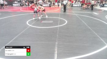 88 lbs Semifinal - BryLee Irsik, Nebraska Wr Ac vs Peyton Sargent, 308 Wr Ac