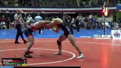174 lbs Placement Matches (8 Team) - Ethan Martin, Liberty University vs Joe Paul, John Hopkins University