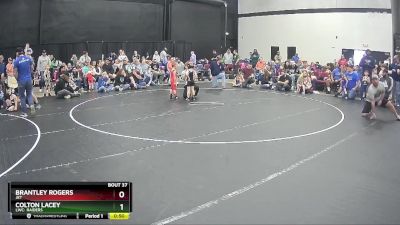 44 lbs Cons. Round 1 - Brantley Rogers, JET vs Colton Lacey, LWC: Raiders