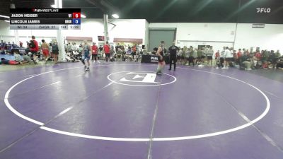 155 lbs Jason Heiser, Wisconsin vs Lincoln James, Ohio Gray