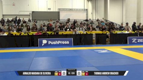 Thomas Andrew Bracher vs Arnaldo Maidana De Oliveira 2025 World IBJJF Jiu-Jitsu No-Gi Championship