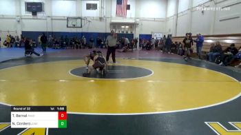 120 lbs Prelims - Tayo Bernal, Ann Sobrato vs Nikko Cordero, Junipero Serra
